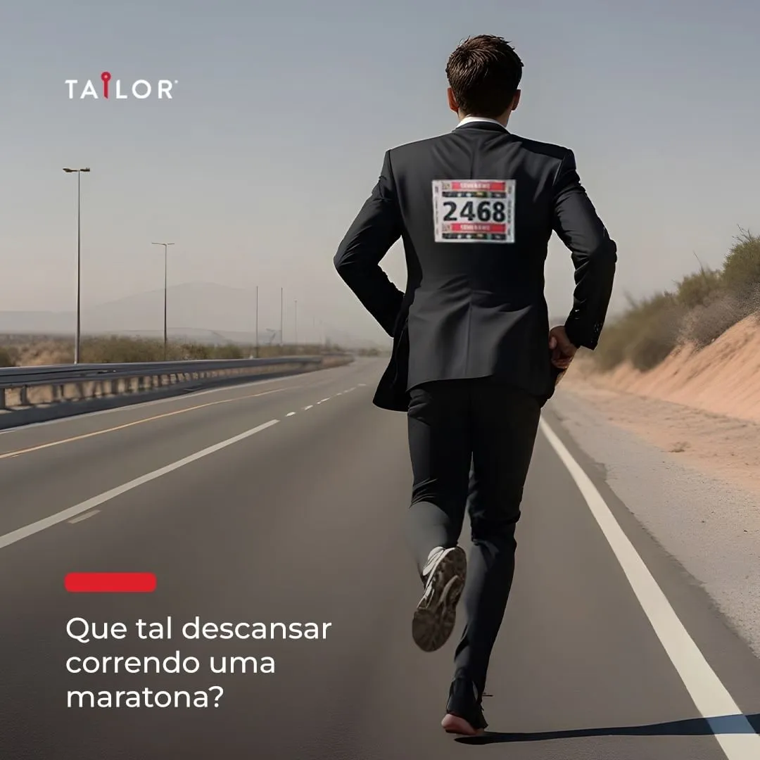 Que tal descansar correndo uma maratona?